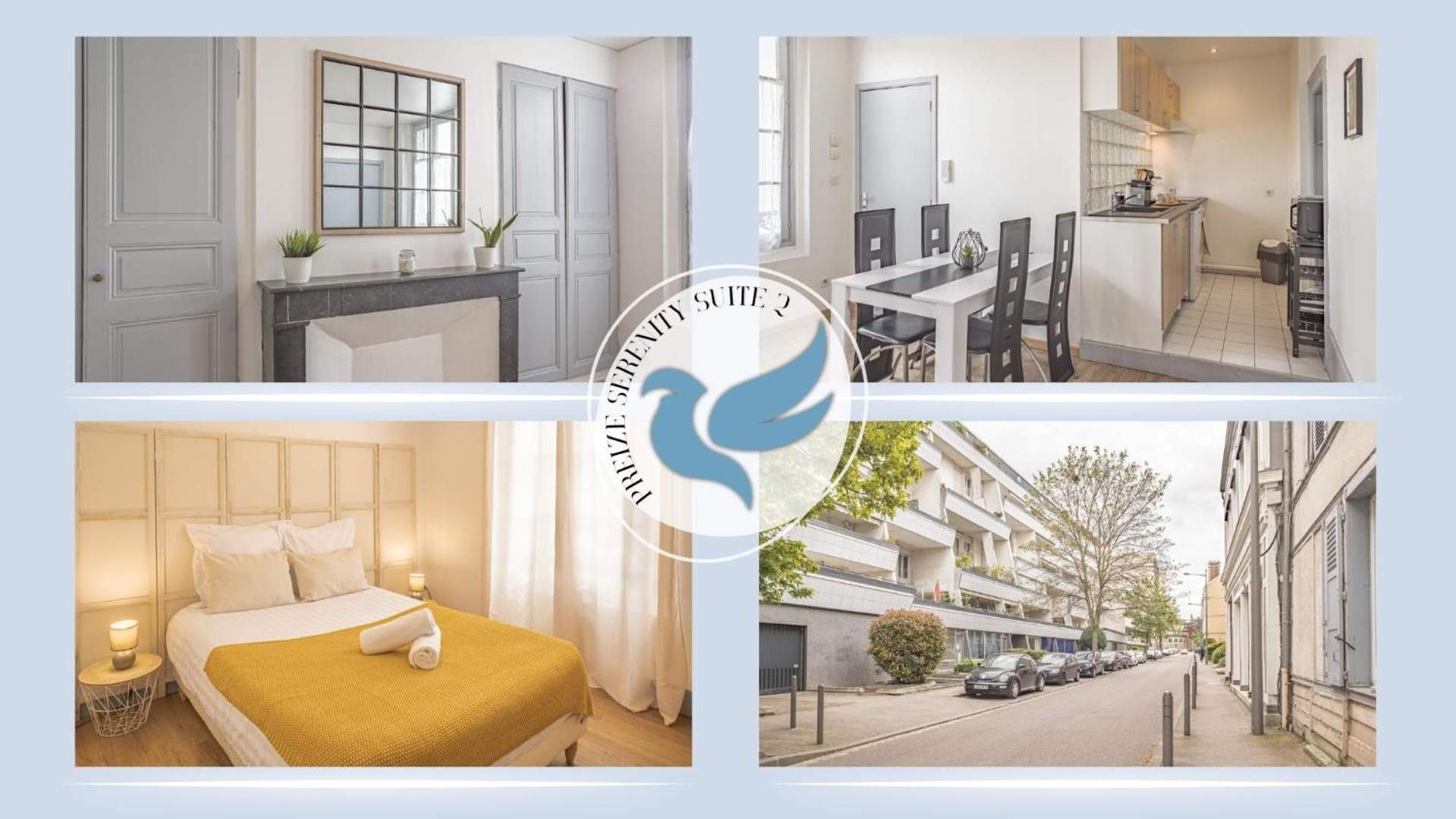Preize Serenity Suite 2 - Hypercentre - 2 Pers. Troyes Bagian luar foto